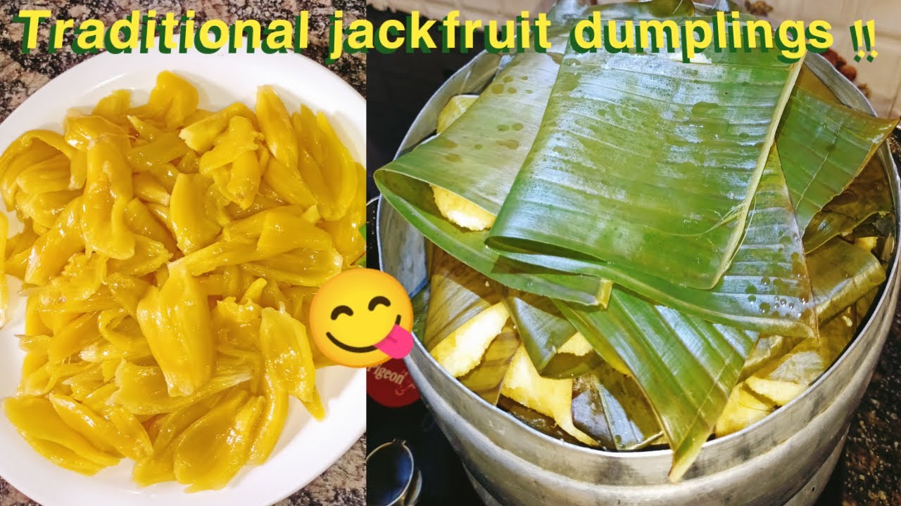 Jackfruit recipesteamed jackfruit dumplingshalasina kadubu😋 YouTube