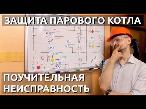 Защита парового котла Интересная неисправность