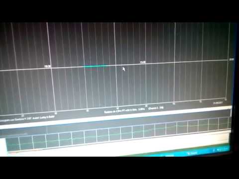 Sismografo FFT Waterfall in tempo reale - YouTube