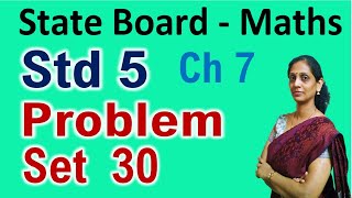 Class 5 Problem Set 30 Circles State Board Maharashtra Maths Std 5th PraescioEdu