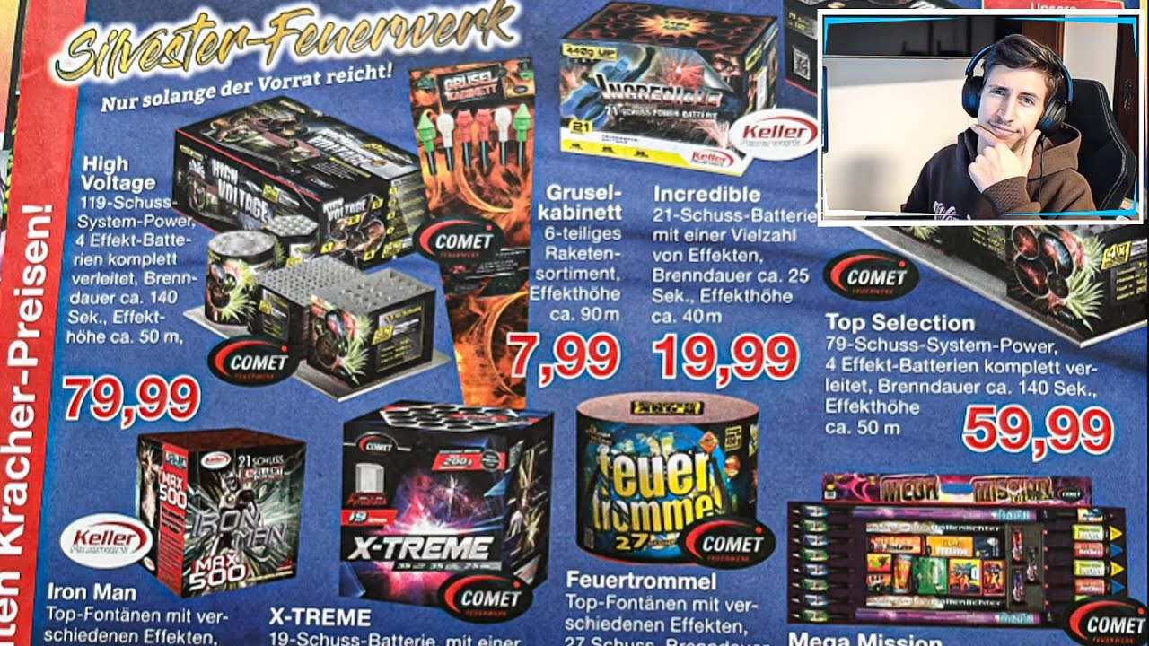 JAWOLL SILVESTER FEUERWERK VORSCHAU 2022/23 YouTube