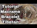 Tutorial Macramè Bracelet Tibetan - Cobeads.com