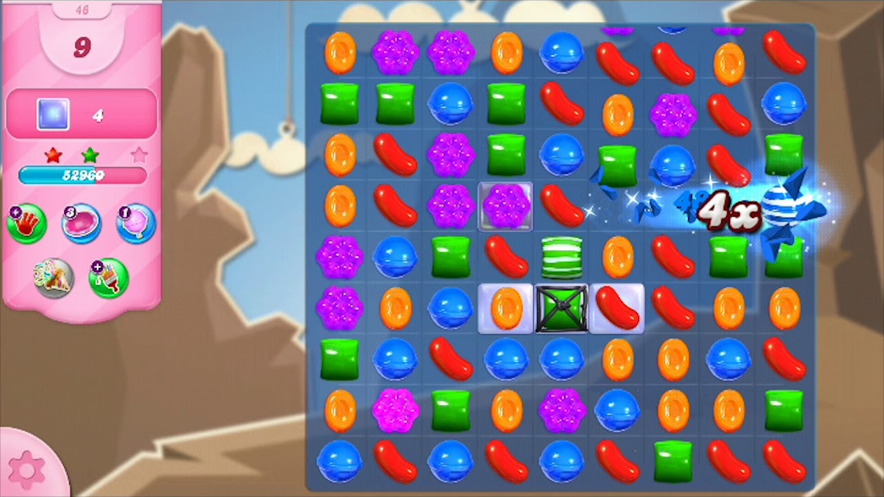 Candy Crush Saga Level 46 pro YouTube