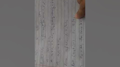 Lecture 8, Divisibility, Number Theory and Trigonometry, B.A./B.A. Maths Hons./B.Sc. 2nd Sem.