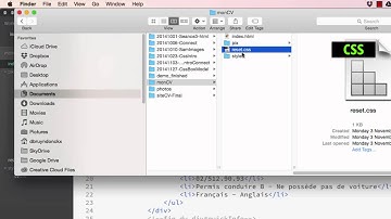 Lier sa feuille de style à sa page HTML