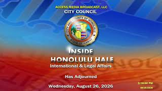 2026-08-26 International & Legal Affairs