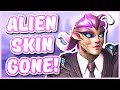 Overwatch - ALIEN ZARYA SKIN REMOVED FROM OVERWATCH?!