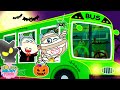 Halloween Wheels on the Bus 🎃🚌 | Who’s Hiding Inside with Wolfoo Family? 👻