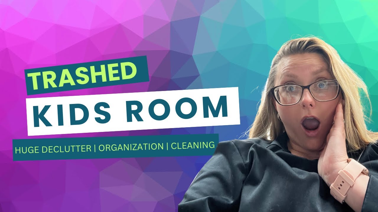 MESSY ROOM DEEP CLEAN WITH ME | DECLUTTER | ORGANIZE | EXTREME CLEANING ...