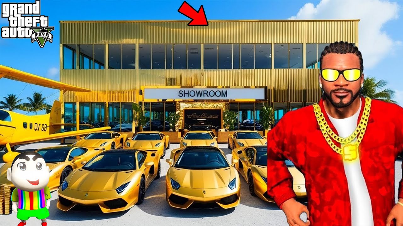FRANKLIN WINS AND SHINCHAN FAILS AND BECOME BILLIONAIRE IN GTA5 | PAVAN GAMING YT