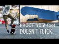 What does the front foot do in Treflip?
