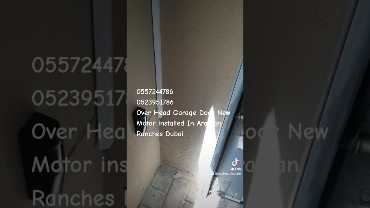 Garage Door Repair Dubai | +971557244786