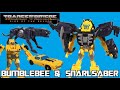 Beast Alliance Combiner Bumblebee & SNARLSABER Review - Transformers Rise of the Beasts