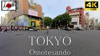 To Omotesando | Exploring Tokyo by Cycling | 4K Japan Travel