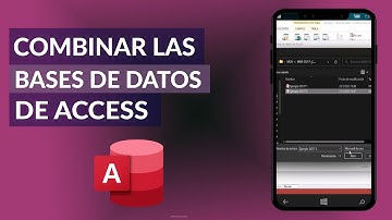 ¿Cómo unir o combinar las bases de datos de MICROSOFT ACCESS fácilmente?