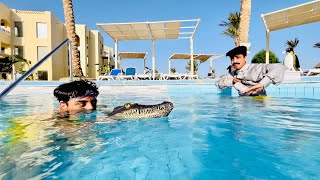 لما تعمل في ابوك مقلب بلتمساح 🐊😂😂 | القيصر