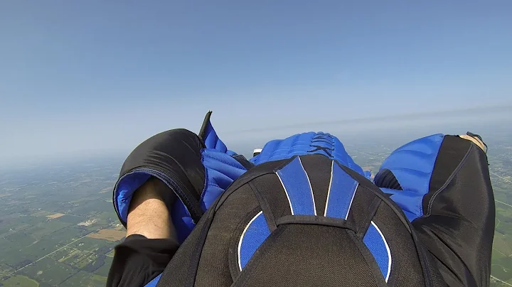 Friday Freakout: Wingsuit Zipper Opens In A Steep Dive, Skydiver Goes Into Flat Spin