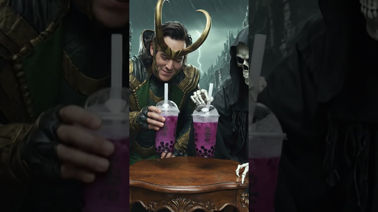 loki with ghost 👿 