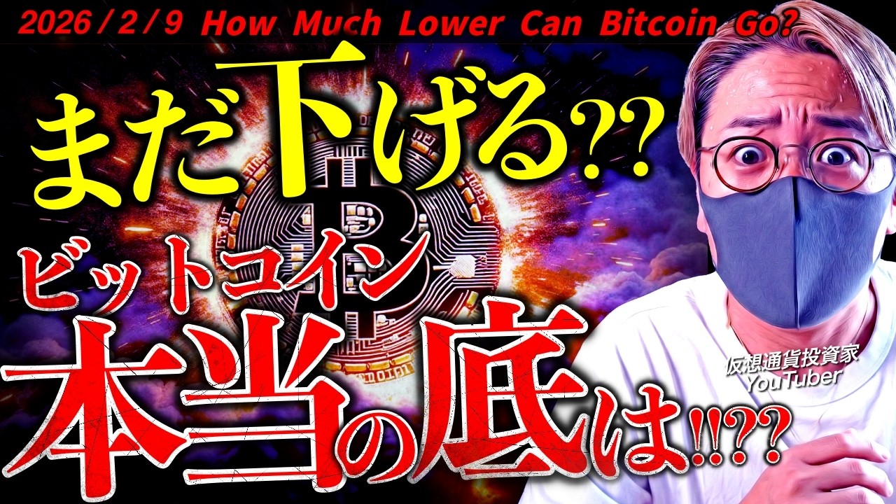 ビットコインの下落は終わってない？高市トレードで円安ドル高継続。最新ニュースとチャート分析で徹底解説！【Is the Bitcoin Bottom In?】