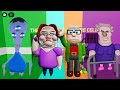 ESCAPE Alien vs Betty vs Grandpa vs Grumpy Gran! (4 SCARY ROBLOX OBBYS)