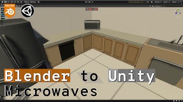 Blender to Unity - Microwaves