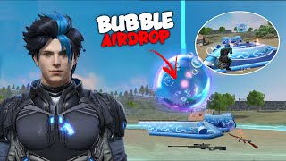 Only Bubble Airdrop Challenge🫧 - Free Fire Max