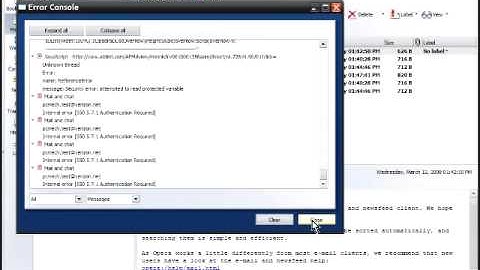 Setting Up E-Mail With Opera 9.26