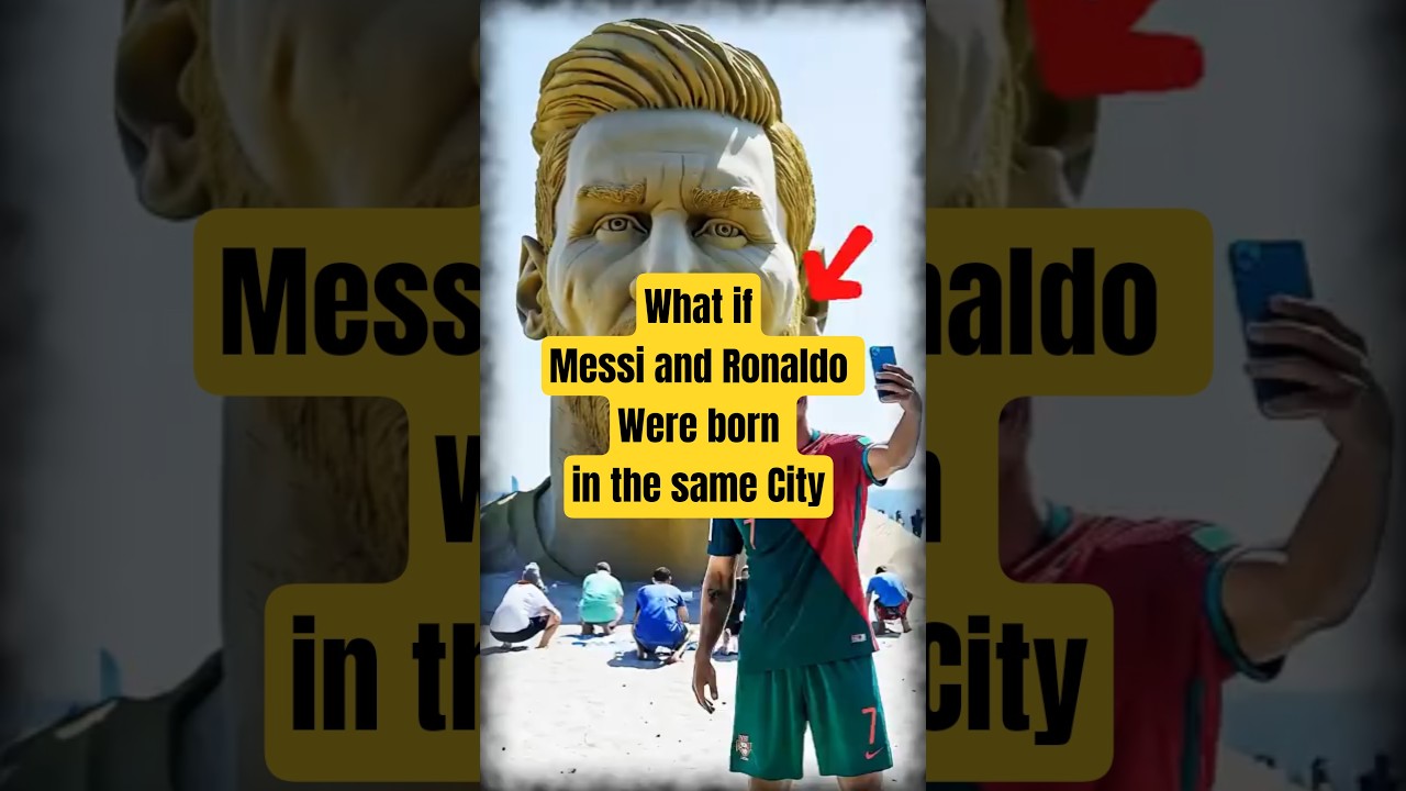 What If Ronaldo and Messi Were Born in the Same Country? 🌍⚽