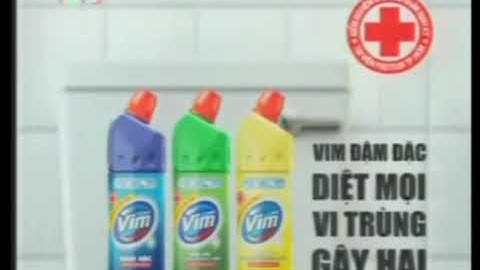 Quảng cáo Nước tẩy bồn cầu Vim "Vi trùng hát" (2008, tiếng miền Bắc)