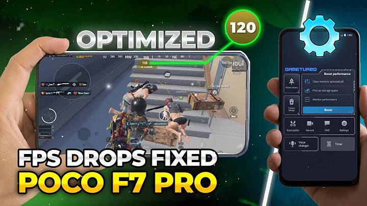 Fix FPS Drops on POCO F7 Pro - Best 120 FPS Settings for PUBG Mobile