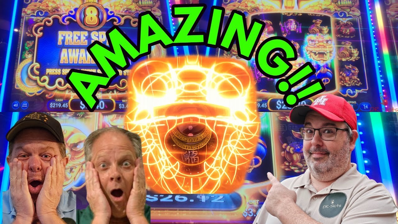 Massive Win on the Brand New Legendary Lion Slot at Coushatta Casino!