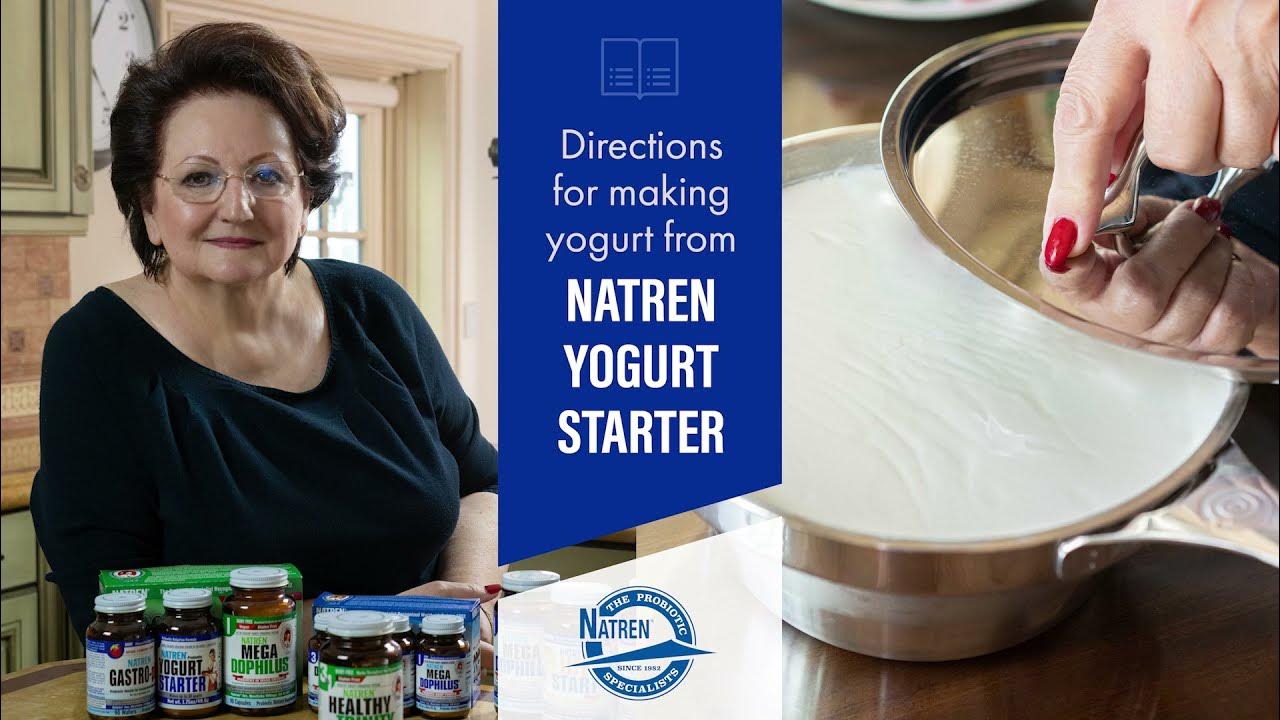 Making Your Own Yogurt With Natren's Yogurt Starter YouTube