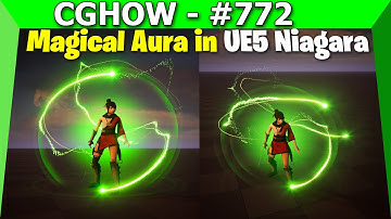 Magical Trails Aura in UE5 Niagara Tutorial | Download Files