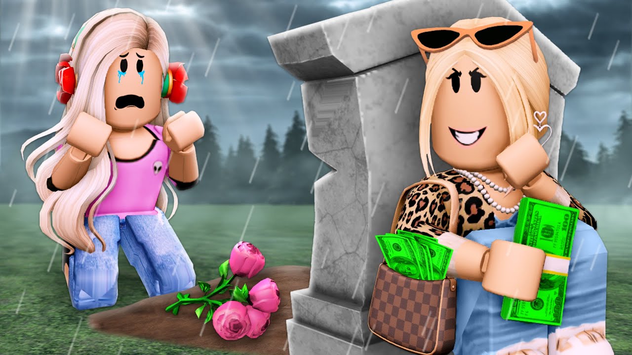 SPOILED Sister Had A FAKE FUNERAL! (A Roblox Movie)