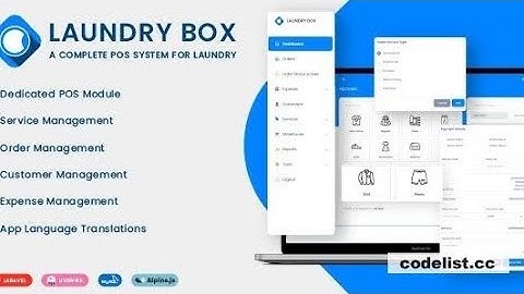 How to install Laundry Box POS and Order Management System latest version