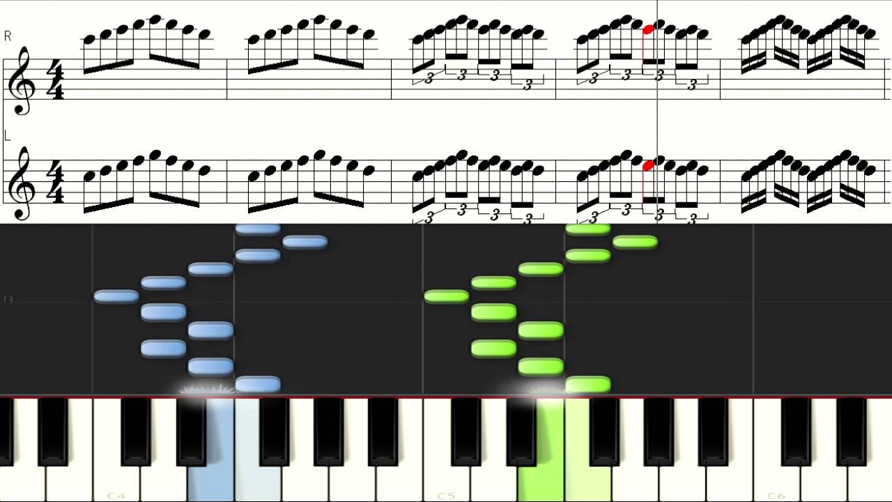 Beyer Piano 86 バイエル ピアノ教本 楽譜 - YouTube