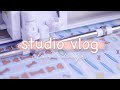 Studio Vlog 013 - New illustrations and stickers, packing orders with a surprise