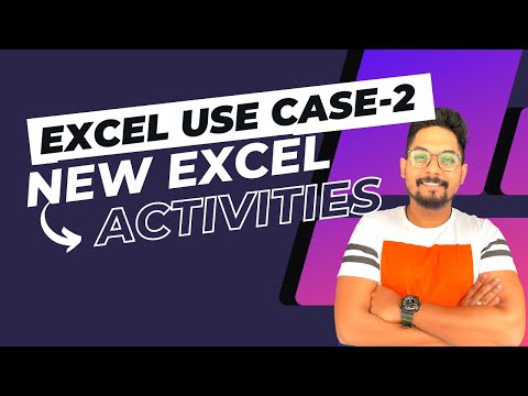 UiPath Excel Use