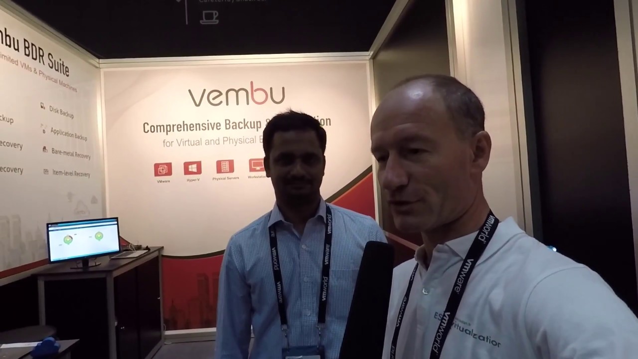VMworld 2017 Barcelona Vembu Backup And DR YouTube