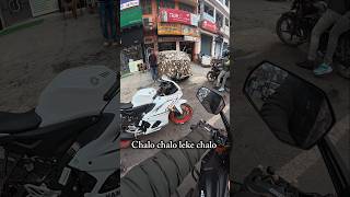 First time ktm bike test drive  #happiness #automobile #explorepage