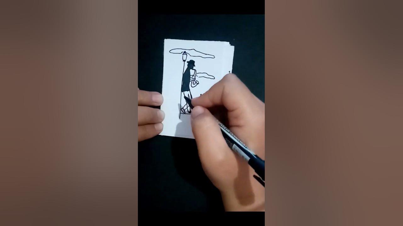 black drawing YouTube