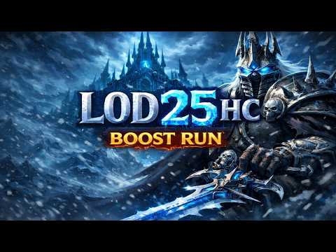 TRIPLE CLIENT BOOST RUN  LOD 25 HC - Prot Slacker POV ⚡Guild TFC⚡Warmane - icecrown