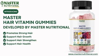 Master Hair Vitamin Gummies - Master Nutritional - Best Hair Vitamin Gummies hairgrowth hairfall