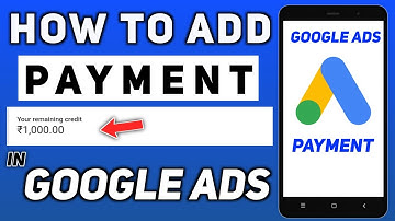 Google Ads Account Me Paise Kaise Add Kare 2022 | How To Add Money To Google Ads Account