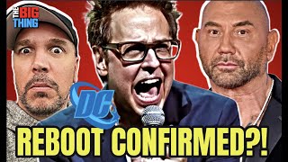 Dave Bautista confirms DC Reboot?! | James Gunn | Bane | The Big Thing