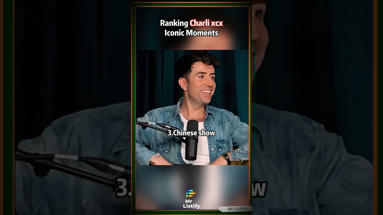 Ranking Charli XCX iconic moments  #charlixcx #ranking