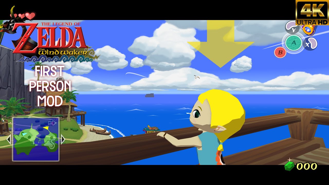 Zelda Wind Waker HD (Wii U) for PC (Dolphin Textures) 