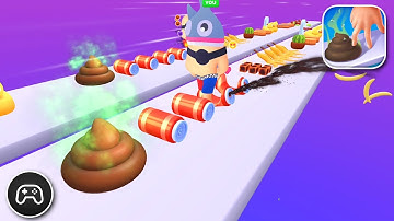 Crushy Fingers - Gameplay Walkthrough Part 70 - Racing Game Levels 364-369 (iOS, Android)