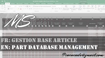 #EPLAN  #PARTS DATABASE MANAGEMENT