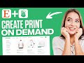 How To Start A Print On Demand Business With Etsy &amp; Printify | Step By Step Tutorial